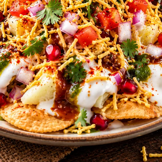Anaar Dahi Chaat