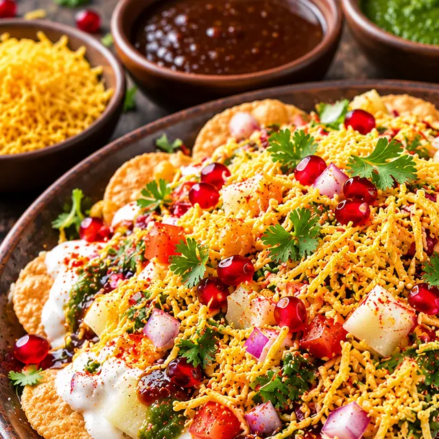 Sev Papdi Chaat